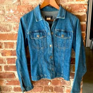 Vintage Sonia Rykiel fitted denim jacket
